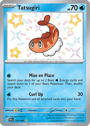 Tatsugiri [127/091] SV: Paldean Fates Pokemon - Single Cards