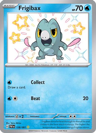 Frigibax - [128/091] SV: Paldean Fates Pokemon - Single Cards