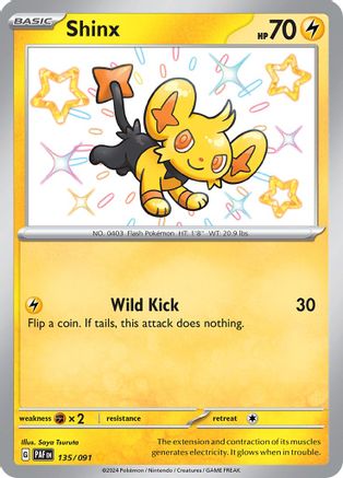 Shinx [135/091] SV: Paldean Fates Pokemon - Single Cards
