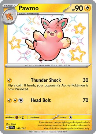 Pawmo [143/091] SV: Paldean Fates Pokemon - Single Cards