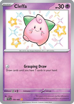 Cleffa [150/091] SV: Paldean Fates Pokemon - Single Cards