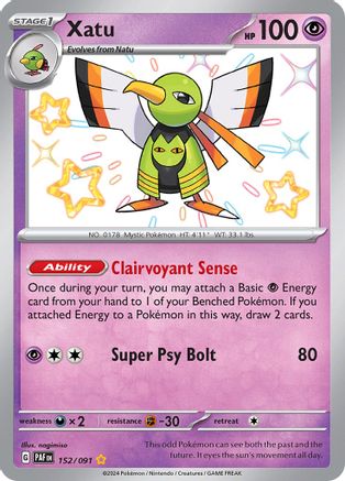 Xatu - [152/091] SV: Paldean Fates Pokemon - Single Cards