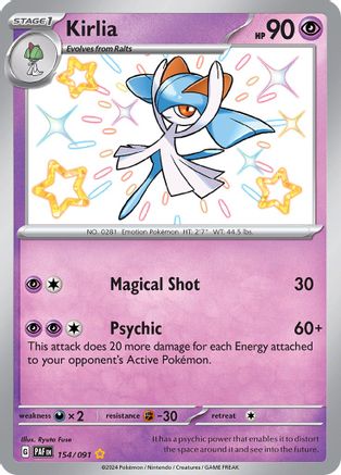 Kirlia - [154/091] SV: Paldean Fates Pokemon - Single Cards