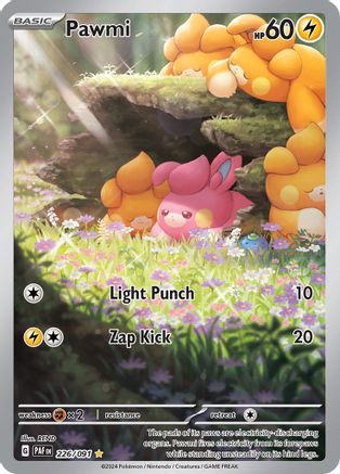 Pawmi - [226/091] SV: Paldean Fates Pokemon - Single Cards
