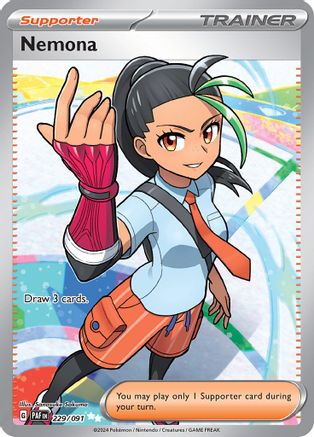 Nemona - [229/091] SV: Paldean Fates Pokemon - Single Cards