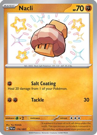 Nacli - [176/091] SV: Paldean Fates Pokemon - Single Cards