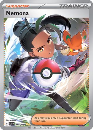 Nemona - [238/091] SV: Paldean Fates Pokemon - Single Cards