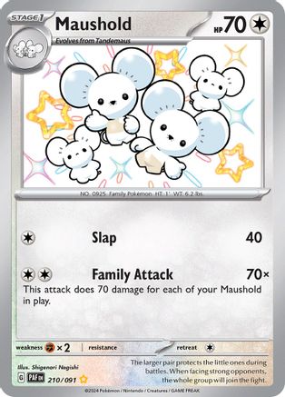 Maushold - [210/091] SV: Paldean Fates Pokemon - Single Cards