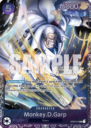 Monkey.D.Garp (Treasure Cup) (ST06-012) - One Piece Promotion Cards - Single Cards