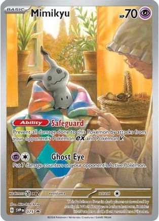 Mimikyu - 075 75 - SV Scarlet & Violet Promo Cards Holofoil - Single Cards