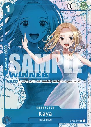 Kaya (Winner Pack Vol. 6) (OP03-044) - One Piece Promotion Cards - Single Cards