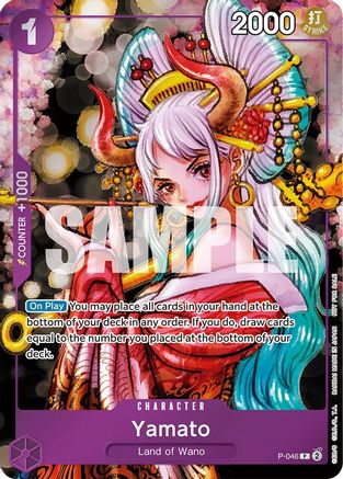 Yamato (Event Pack Vol. 3) (P-046) - One Piece Promotion Cards - Single Cards