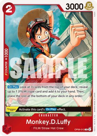Monkey.D.Luffy (OP06-013) One Piece - Wings of the Captain - Single Cards