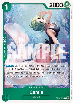 Camie (OP06-025) One Piece - Wings of the Captain - Single Cards