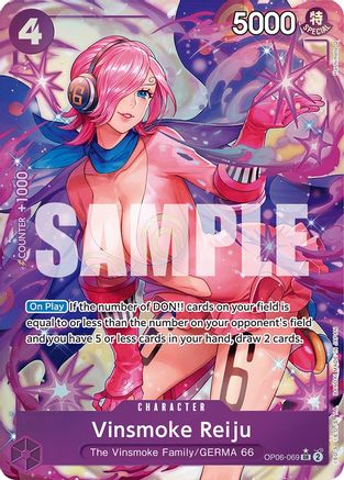 Vinsmoke Reiju (069) (Alternate Art) (OP06-069) One Piece - Wings of the Captain - Single Cards
