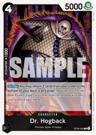 Dr. Hogback (OP06-090) One Piece - Wings of the Captain - Single Cards