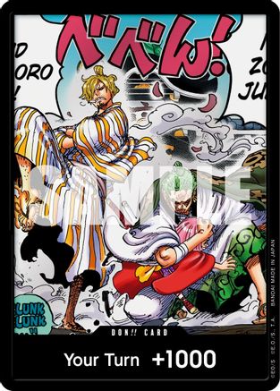 DON!! Card (Alternate Art) [OP06-DON] One Piece - Wings of the Captain - Single Cards