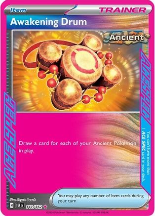 Awakening Drum 141/162 Pokemon SV05: Temporal Forces - Single Cards