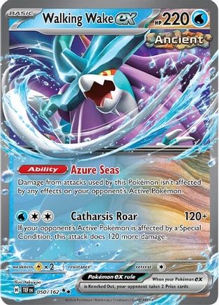Walking Wake ex - 050/162 Pokemon SV05: Temporal Forces - Single Cards