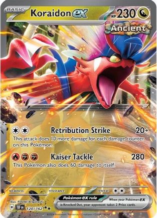 Koraidon ex 120/162 - Pokemon SV05: Temporal Forces - Single Cards