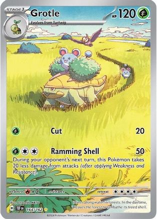 Grotle - 164/162 Pokemon SV05: Temporal Forces - Single Cards