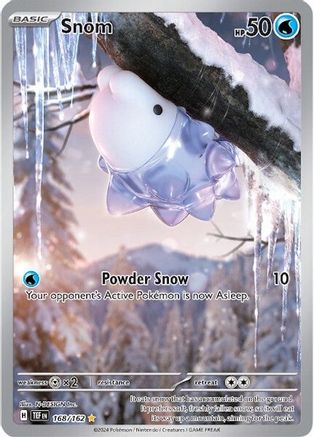 Snom - 168/162 Pokemon SV05: Temporal Forces - Single Cards