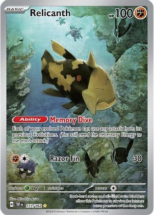 Relicanth - 173/162 Pokemon SV05: Temporal Forces - Single Cards
