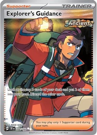 Explorer's Guidance - 200/162 Pokemon SV05: Temporal Forces - Single Cards