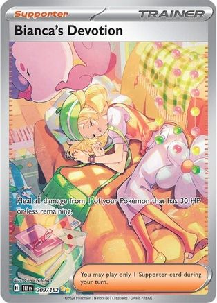 Bianca's Devotion - 209/162 Pokemon SV05: Temporal Forces - Single Cards
