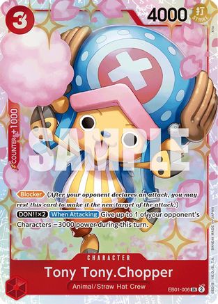 Tony Tony.Chopper (EB01-006) One Piece - Memorial Collection - Single Cards