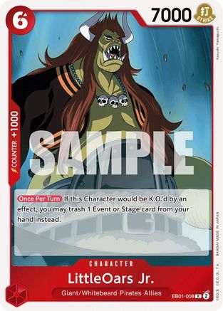 LittleOars Jr. (EB01-008) One Piece - Memorial Collection - Single Cards