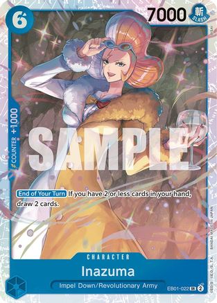 Inazuma (EB01-022) One Piece - Memorial Collection - Single Cards