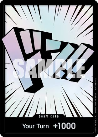 DON!! Card (3D Text) - One Piece Promotion Cards - Single Cards