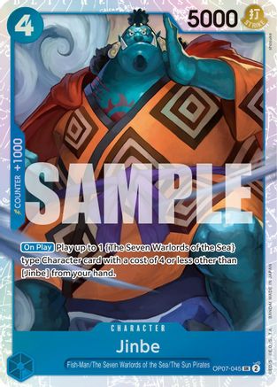 Jinbe (045) (OP07-045) One Piece - 500 Years in the Future - Single Cards
