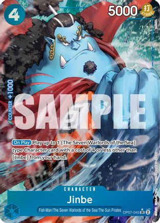 Jinbe (045) (Parallel) (OP07-045) One Piece - 500 Years in the Future - Single Cards