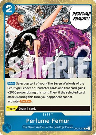 Perfume Femur (OP07-057) One Piece - 500 Years in the Future - Single Cards