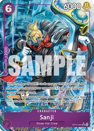 Sanji (Parallel) (OP07-064) One Piece - 500 Years in the Future - Single Cards