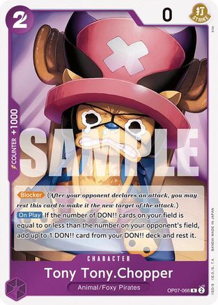 Tony Tony.Chopper (066) (OP07-066) One Piece - 500 Years in the Future - Single Cards
