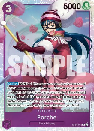 Porche (OP07-072) One Piece - 500 Years in the Future - Single Cards