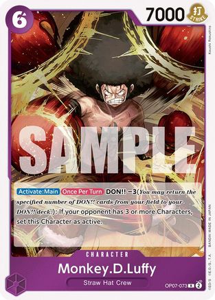 Monkey.D.Luffy (073) (OP07-073) One Piece - 500 Years in the Future - Single Cards