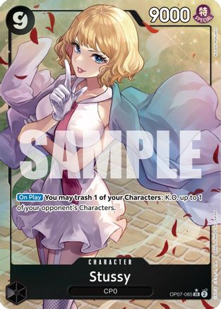 Stussy (Parallel) (OP07-085) One Piece - 500 Years in the Future - Single Cards