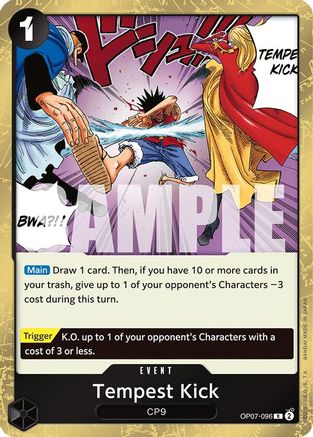 Tempest Kick (OP07-096) One Piece - 500 Years in the Future - Single Cards