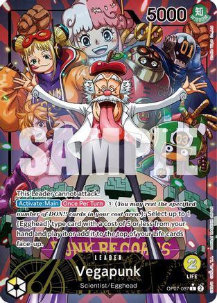 Vegapunk (Parallel) (OP07-097) One Piece - 500 Years in the Future - Single Cards