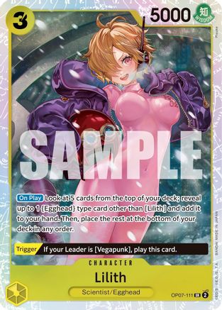 Lilith (OP07-111) One Piece - 500 Years in the Future - Single Cards