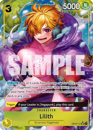Lilith (Parallel) (OP07-111) One Piece - 500 Years in the Future - Single Cards