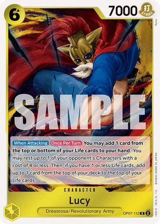Lucy (OP07-112) One Piece - 500 Years in the Future - Single Cards