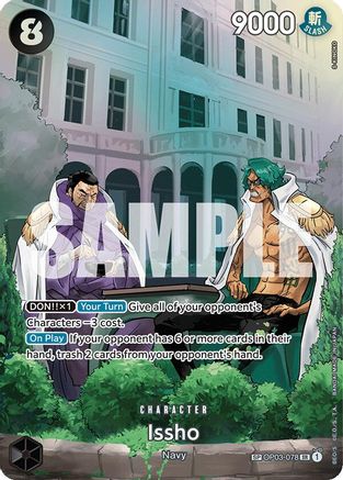 Issho (SP) (OP03-078) One Piece - 500 Years in the Future - Single Cards