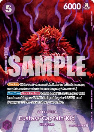 Eustass"Captain"Kid (SP) (OP05-074) One Piece - 500 Years in the Future - Single Cards