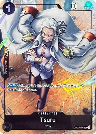 Tsuru (Premium Card Collection -Best Selection Vol. 1-) (OP02-106) - One Piece Promotion Cards - Single Cards