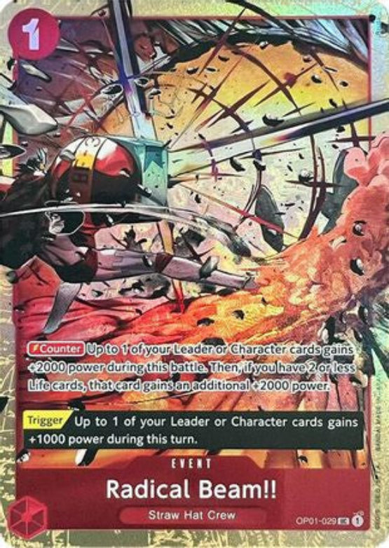 Radical Beam!! (Premium Card Collection -Best Selection Vol. 1-) (OP01-029) - One Piece Promotion Cards - Single Cards